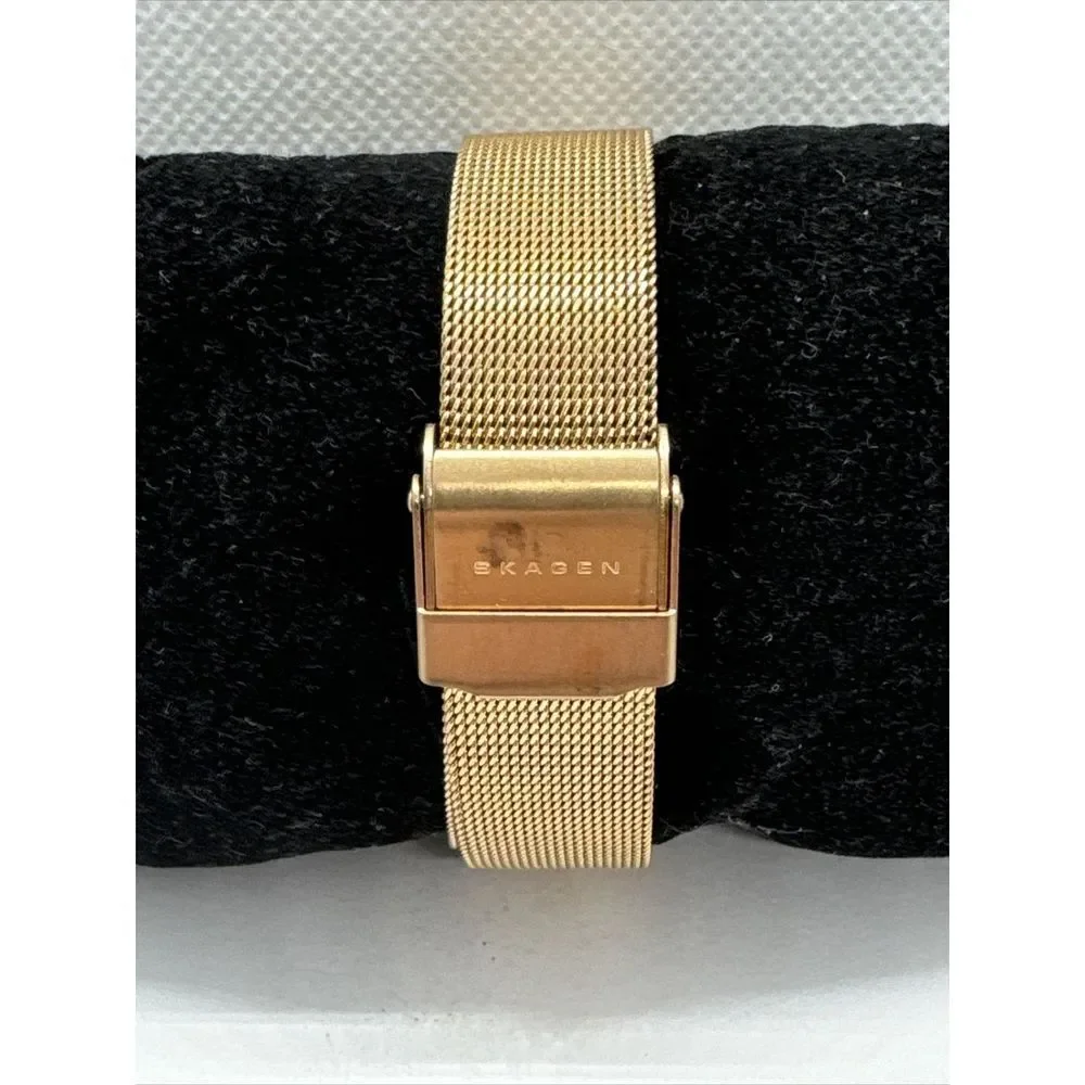 Skagen Freja 358SRRD Women Rose-Tone Steel Mesh Analog Dial Quartz Watch JNA880